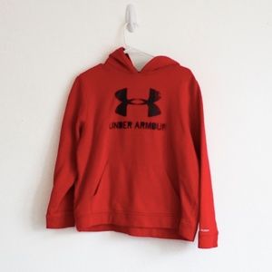 Boy’s Under Armour hoodie red XL